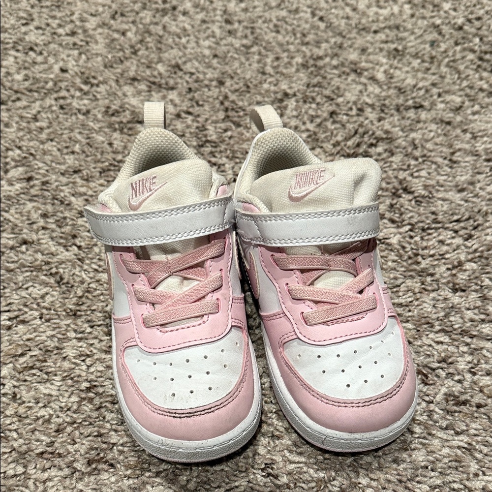 Pink Nike Air Force ones